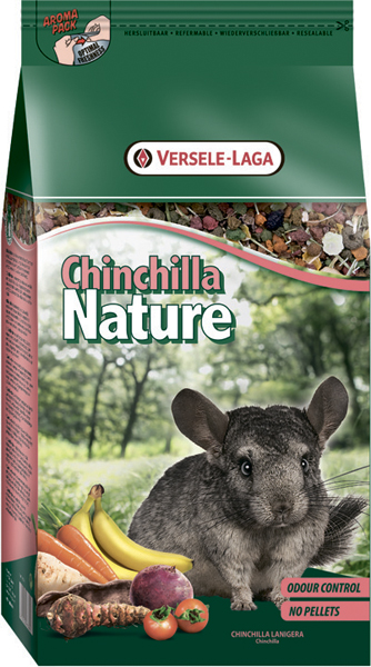 Chinchilla Nature. Суперпремиум корм для шиншилл, 750 гр. Versele-Laga (Верселе-Лага)
